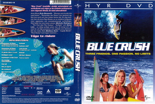 BLUE CRUSH (DVD OMSLAG)