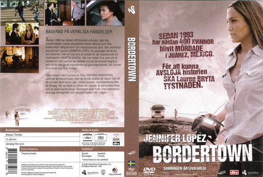 BORDERTOWN (DVD OMSLAG)