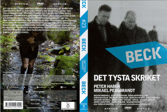 BECK: DET TYSTA SKRIKET (DVD OMSLAG)