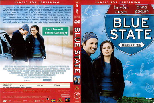BLUE STATE (DVD OMSLAG)