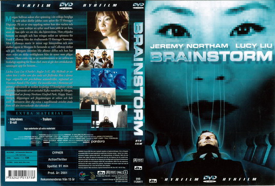 BRAINSTORM (DVD OMSLAG)