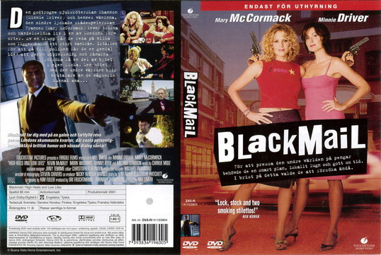 BLACKMAIL (DVD OMSLAG)