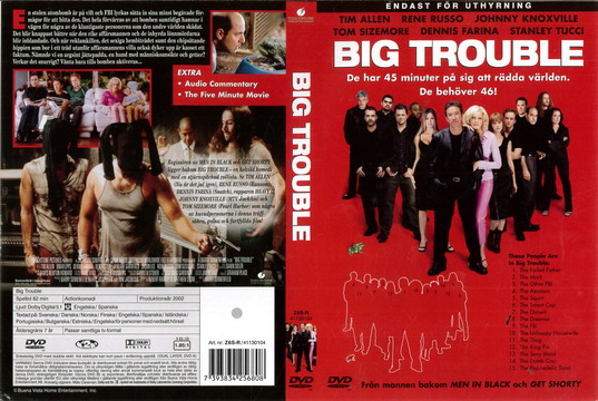 BIG TROUBLE (DVD OMSLAG)