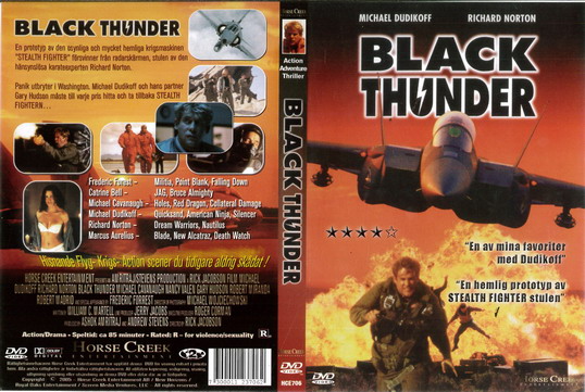 BLACK THUNDER (DVD OMSLAG)
