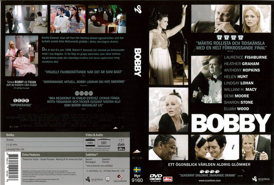 BOBBY (DVD OMSLAG)