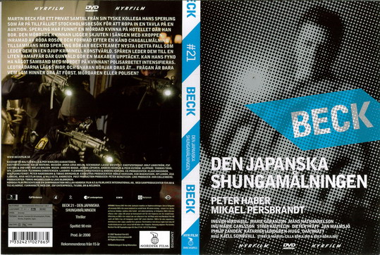 BECK: DEN JAPANSKA SHUNGAMÅLNINGEN (DVD OMSLAG)