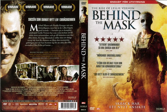 BEHIND THE MASK: THE RISE OF LESLIE VERNON (DVD OMSLAG)