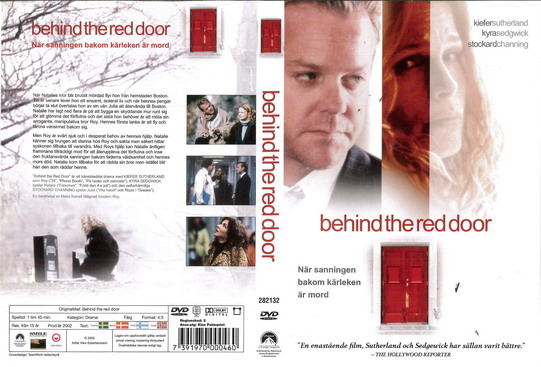 BEHIND THE RED DOOR (DVD OMSLAG)