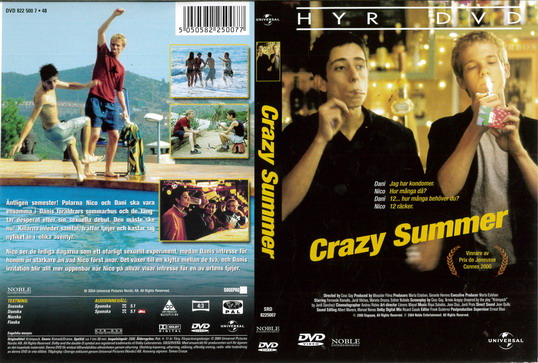 CRAZY SUMMER (DVD OMSLAG)