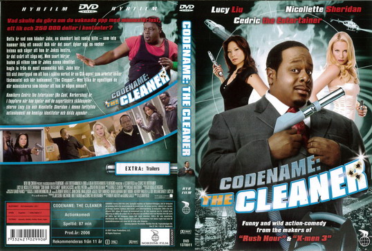 CODENAME: THE CLEANER (DVD OMSLAG)