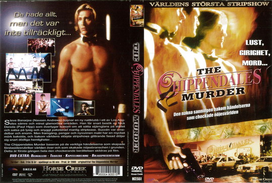 CHIPPENDALES MURDER (DVD OMSLAG)