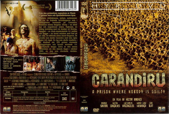 CARANDIRU (DVD OMSLAG)