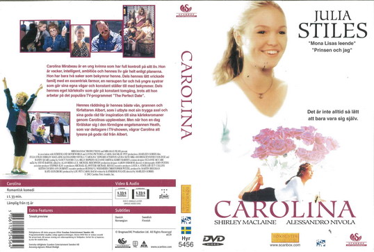 CAROLINA (DVD OMSLAG)