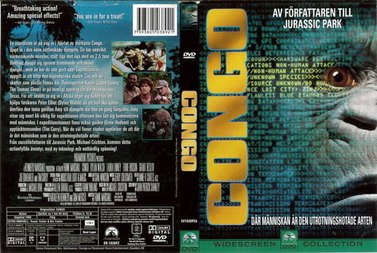 CONGO (DVD OMSLAG)