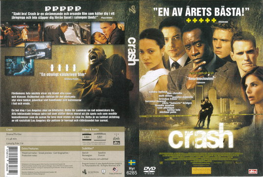 CRASH (DVD OMSLAG)