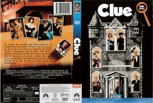 CLUE (DVD OMSLAG)
