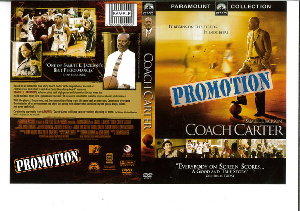 COACH CARTER (DVD OMSLAG) PROMO