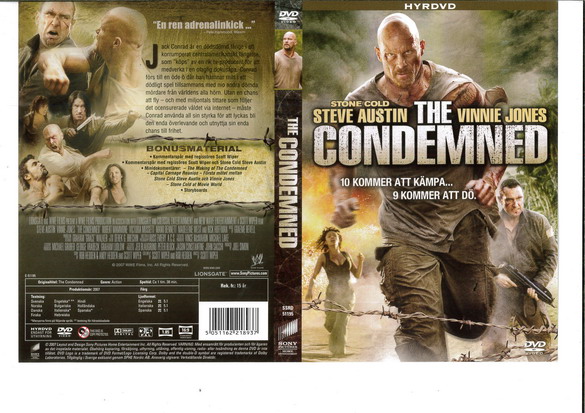 CONDEMNED (DVD OMSLAG)