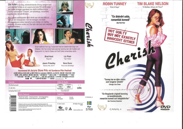 CHERISH (DVD OMSLAG)