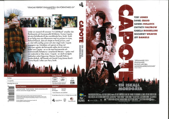 CAPOTE (DVD OMSLAG)