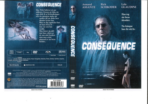 CONSEQUENCE (DVD OMSLAG)