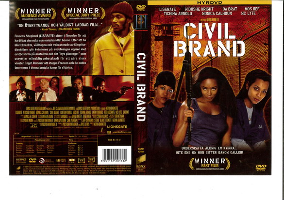 CIVIL BRAND (DVD OMSLAG)
