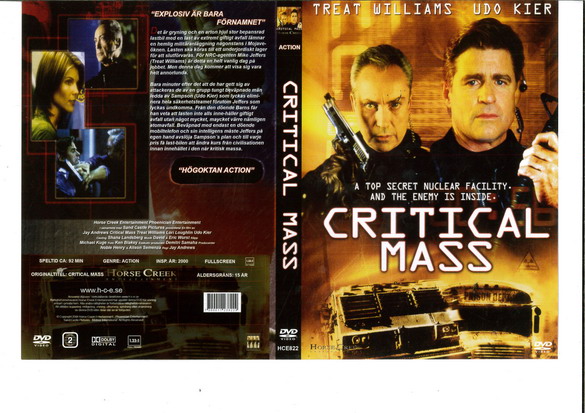 CRITICAL MASS (DVD OMSLAG)