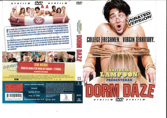 DORM DAZE (DVD OMSLAG)