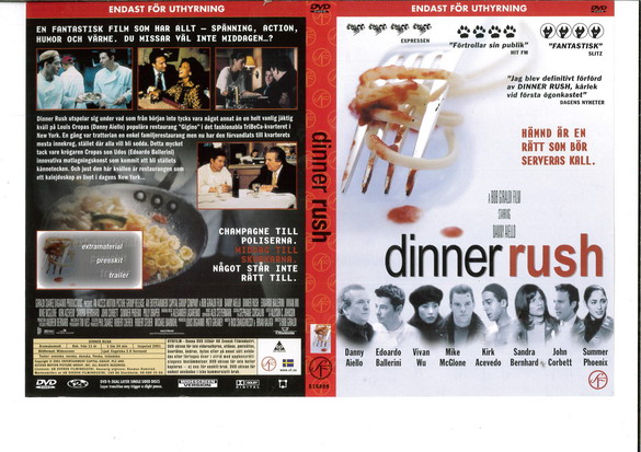 DINNER RUSH (DVD OMSLAG)