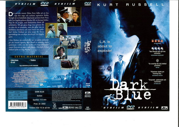 DARK BLUE (DVD OMSLAG)