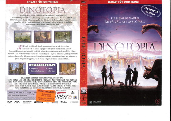 DINOTOPIA (DVD OMSLAG)
