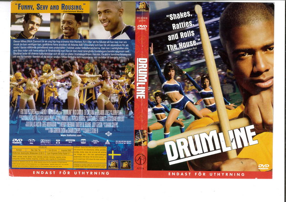 DRUMLINE (DVD OMSLAG)
