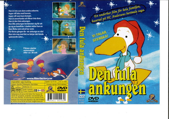 DEN FULA ANKUNGEN (DVD OMSLAG)