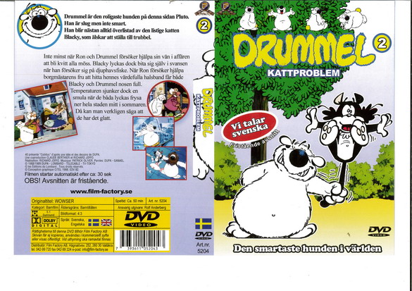 DRUMMEL - KATTPROBLEM (DVD OMSLAG)