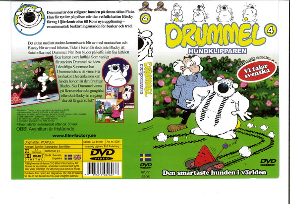 DRUMMEL - HUNDKLIPPAREN (DVD OMSLAG)