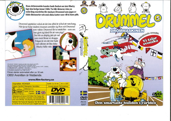 DRUMMEL - DRÖMMASKINEN (DVD OMSLAG)
