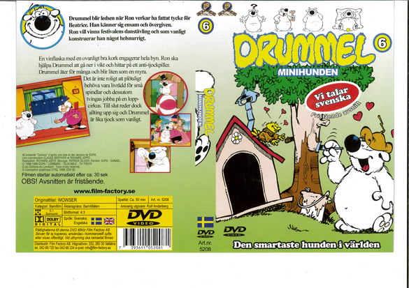 DRUMMEL - MINIHUNDEN (DVD OMSLAG)