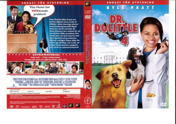 DR. DOLITTLE 4 (DVD OMSLAG)
