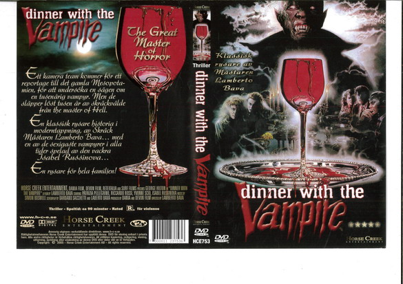 DINNER WITH THE VAMPIRE (DVD OMSLAG)