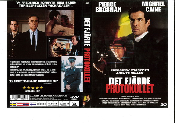 DET FJÄRDE PROTOKOLLET (DVD OMSLAG)
