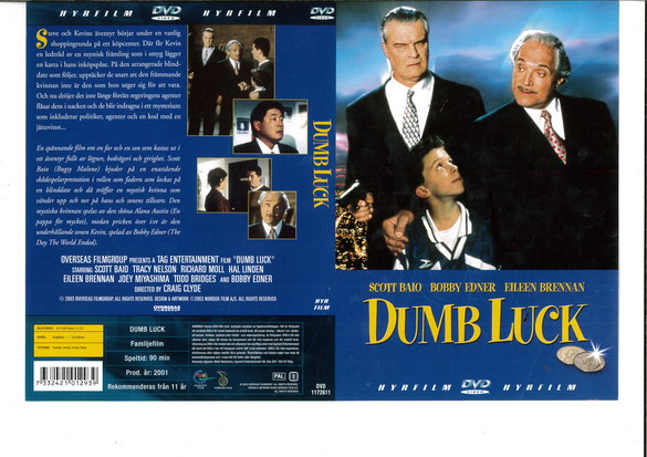 DUMB LUCK (DVD OMSLAG)