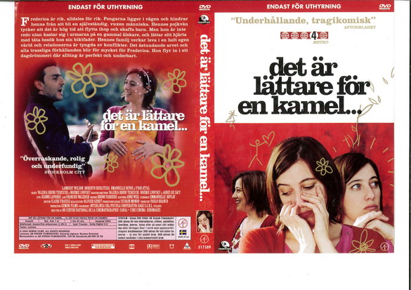 DET ÄR LÄTTARE FÖR EN KAMEL (DVD OMSLAG)