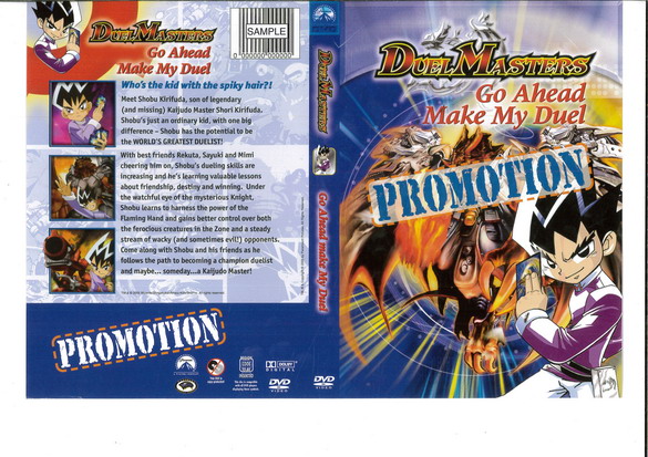 DUEL MASTERS: GO AHEAD MAKE MY DAY (DVD OMSLAG) PROMO