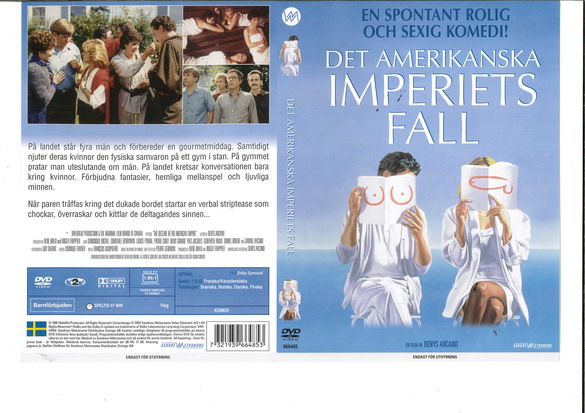 DET AMERIKANSKA IMPERIETS FALL (DVD OMSLAG)