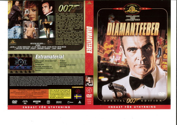 DIAMANTFEBER (DVD OMSLAG)