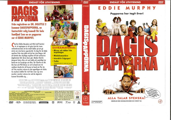 DAGISPAPPORNA (DVD OMSLAG)