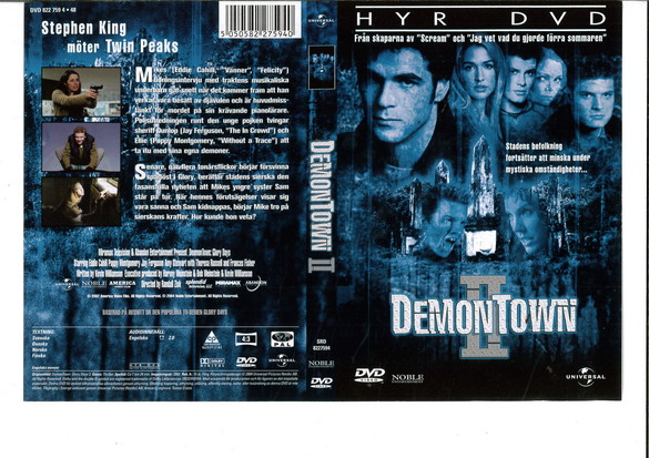DEMONTOWN 2 (DVD OMSLAG)