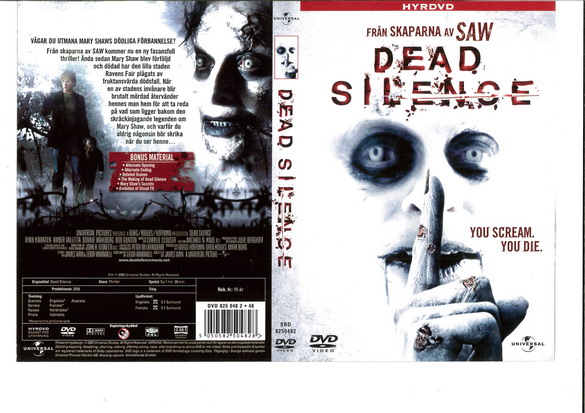 DEAD SILENCE (DVD OMSLAG)