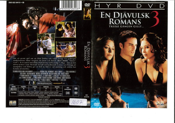 EN DJÄVULSK ROMANS 3 (DVD OMSLAG)