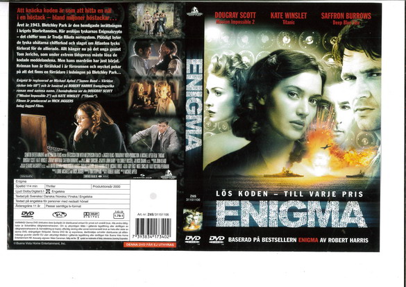 ENIGMA (DVD OMSLAG)